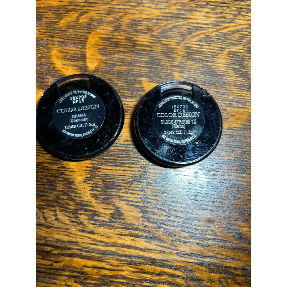Lancome Color Design Eye Shadow Drama Shimmer & Clock Strikes 12 Matte RETIRED